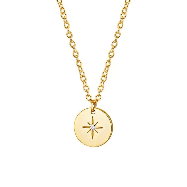 Bella Star Necklace Gold
