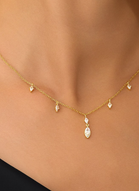 Delilah Drop Necklace