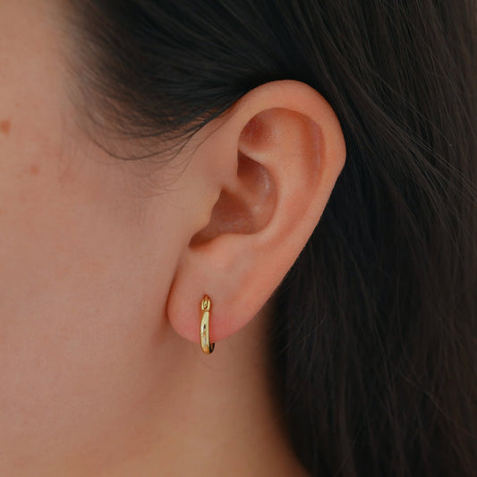 Amore Mia Hoops Gold