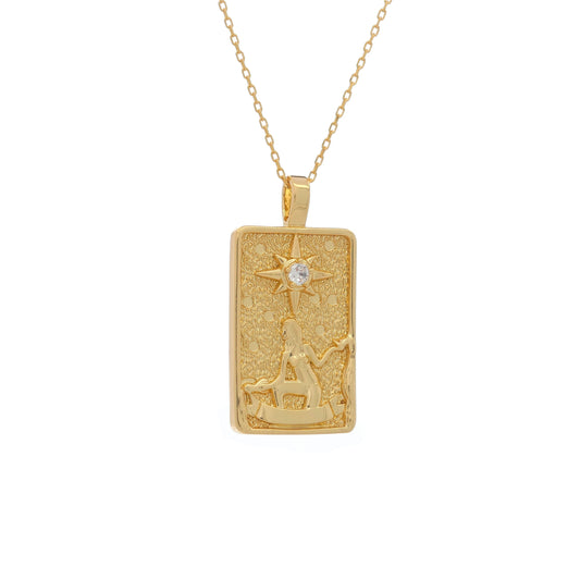 The Star Tarot Card Necklace