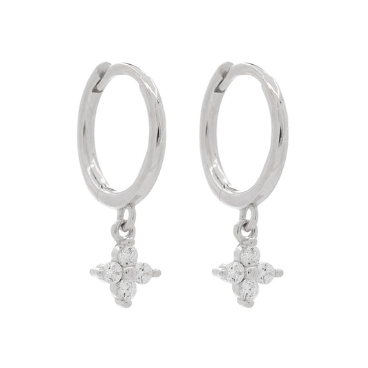 Sienna Huggies Silver