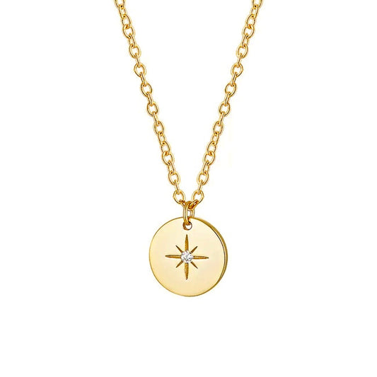 Bella Star Necklace Gold