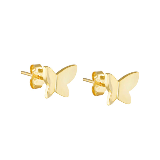 Picola butterfly Studs Gold