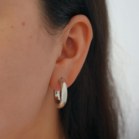 Bèllaa Signora Hoops Silver