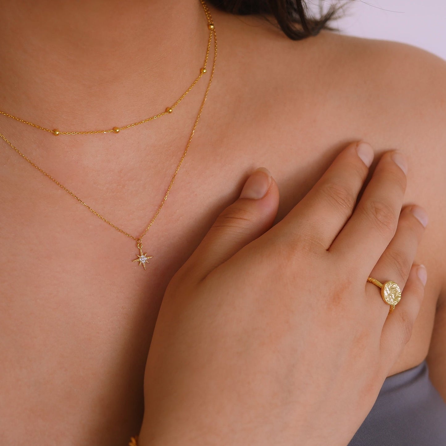 The Imprint Ring Gold